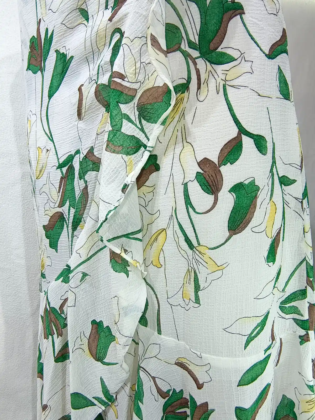 Green Leaf Floral Skirt - N/A bottoms available at theGirlyZone Kampala